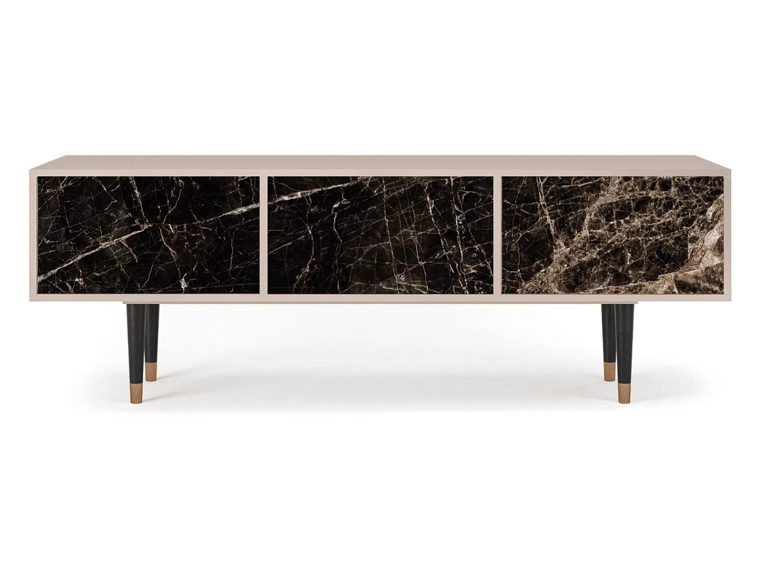 Mueble de TV - 170х59х48 cm - T4 - Night Abyss, Latte^ Móvel De Tv