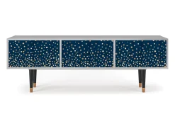 Móvel De Tv| Mueble de TV - 170х59х48 cm - T4 - Night Skies, Cinza Cinzento