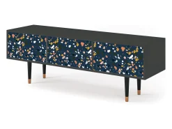 Móvel De Tv* Mueble de TV - 170х59х48 cm - T4 - Night Sky Langhterns, Antracite Cinza antracite