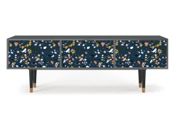 Móvel De Tv* Mueble de TV - 170х59х48 cm - T4 - Night Sky Langhterns, Antracite Cinza antracite