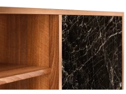New Mueble de TV - 170х69х48 cm - T2 - Night Abyss, Nogueira Castanho