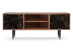 New Mueble de TV - 170х69х48 cm - T2 - Night Abyss, Nogueira Castanho