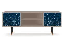 Móvel De Tv* Mueble de TV - 170х69х48 cm - T2 - Night Skies, Latte Bege