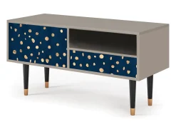 Mueble de TV - 115х59х48 cm - T3 - Night Skies, Areia^ Móvel De Tv