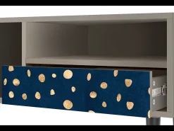 Mueble de TV - 115х59х48 cm - T3 - Night Skies, Areia^ Móvel De Tv