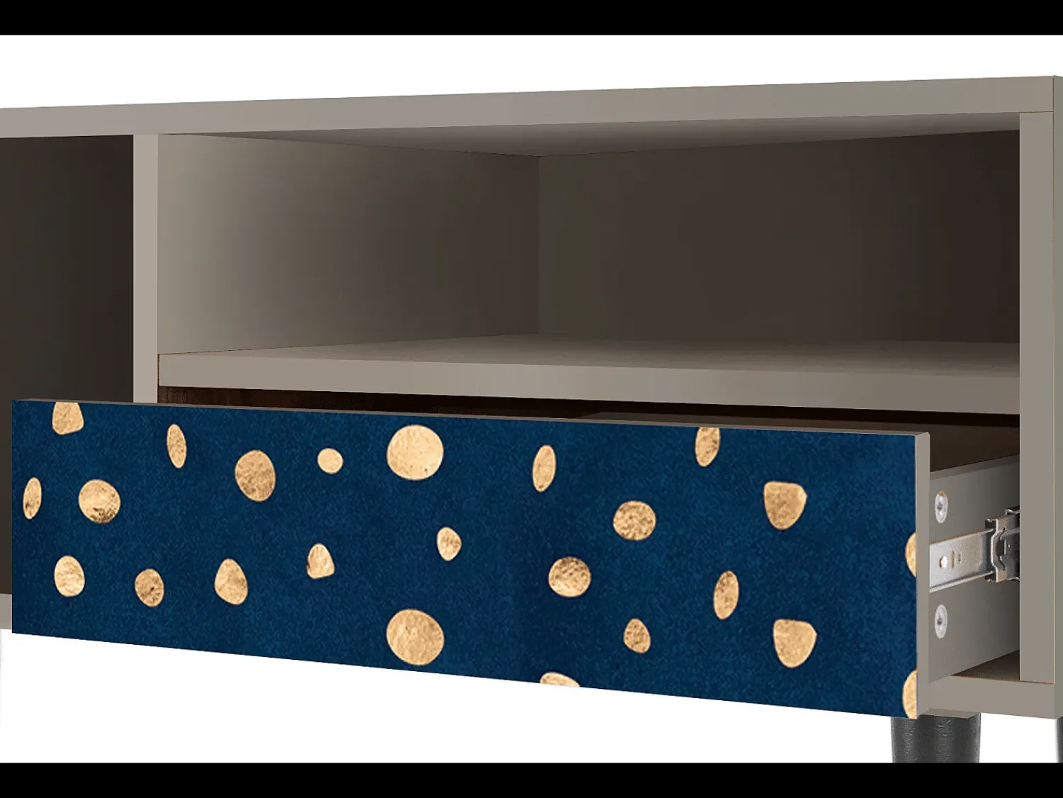 Mueble de TV - 115х59х48 cm - T3 - Night Skies, Areia^ Móvel De Tv