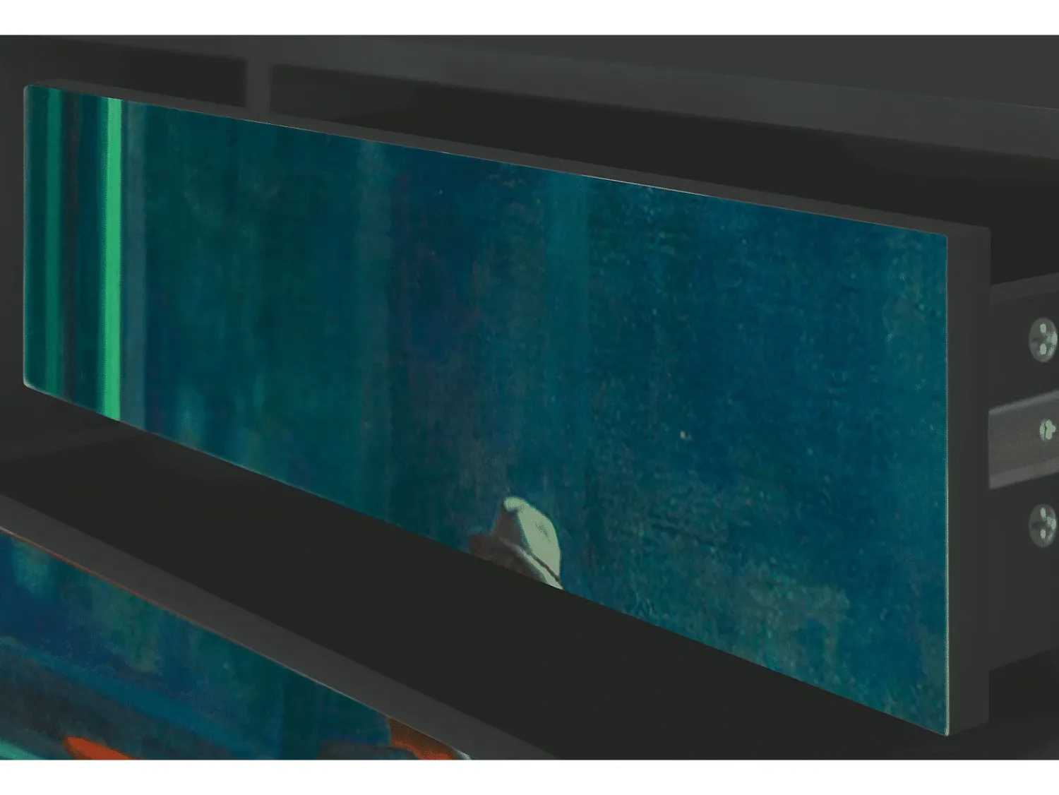 Online Mueble de TV - 170х59х48 cm - T4 - Nighthawks by Hopper, Antracite Cinza antracite