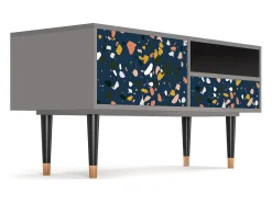 Sale Mueble de TV - 115х59х48 cm - T3 - Night Sky Langhterns, Cinza Cinzento