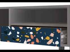 Sale Mueble de TV - 115х59х48 cm - T3 - Night Sky Langhterns, Cinza Cinzento