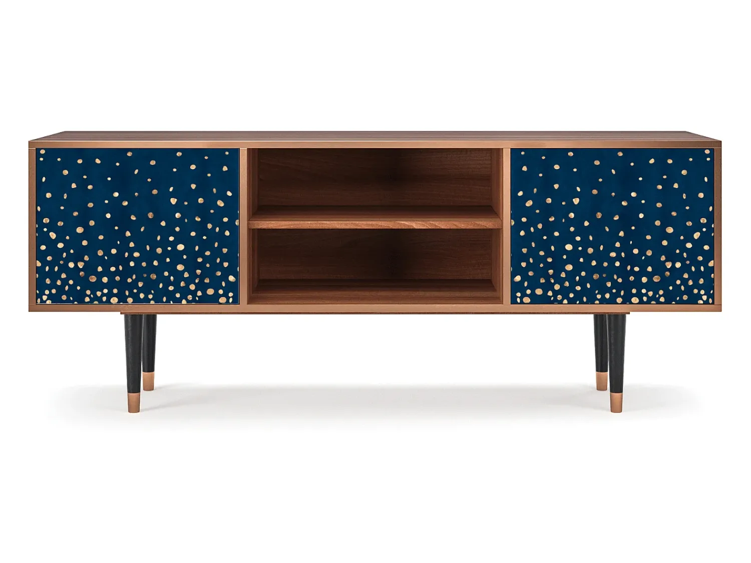 Mueble de TV - 170х69х48 cm - T2 - Night Skies, Nogueira^ Móvel De Tv