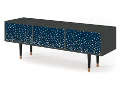 Móvel De Tv| Mueble de TV - 170х59х48 cm - T4 - Night Skies, Antracite Cinza antracite