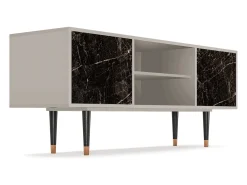 Móvel De Tv* Mueble de TV - 170х69х48 cm - T2 - Night Abyss, Areia Bege