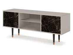 Móvel De Tv* Mueble de TV - 170х69х48 cm - T2 - Night Abyss, Areia Bege