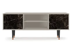 Móvel De Tv* Mueble de TV - 170х69х48 cm - T2 - Night Abyss, Areia Bege