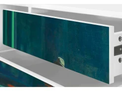 Outlet Mueble de TV - 170х59х48 cm - T4 - Nighthawks by Hopper, Branco Bege
