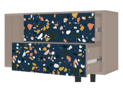 Mueble de TV - 170х69х48 cm - T1 - Night Sky Langhterns, Latte^ Móvel De Tv
