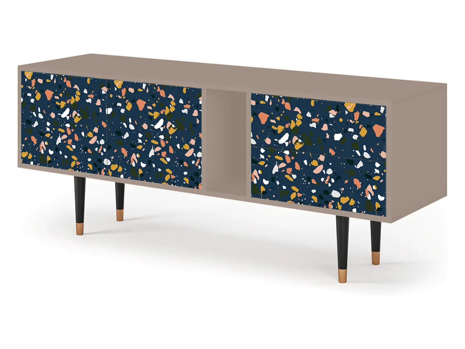 Mueble de TV - 170х69х48 cm - T1 - Night Sky Langhterns, Latte^ Móvel De Tv