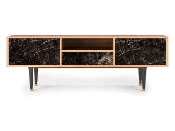 Móvel De Tv* Mueble de TV - 170х59х41 cm - T6 - Night Abyss, Nogueira Castanho