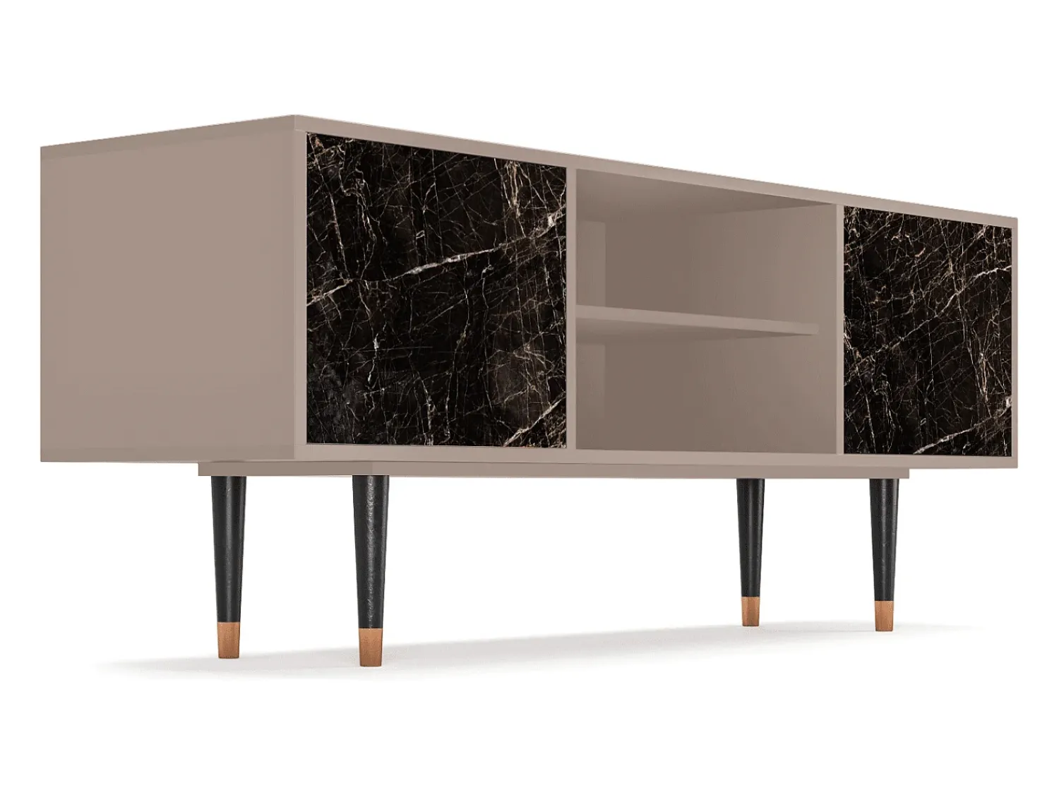 Mueble de TV - 170х69х48 cm - T2 - Night Abyss, Latte^ Móvel De Tv