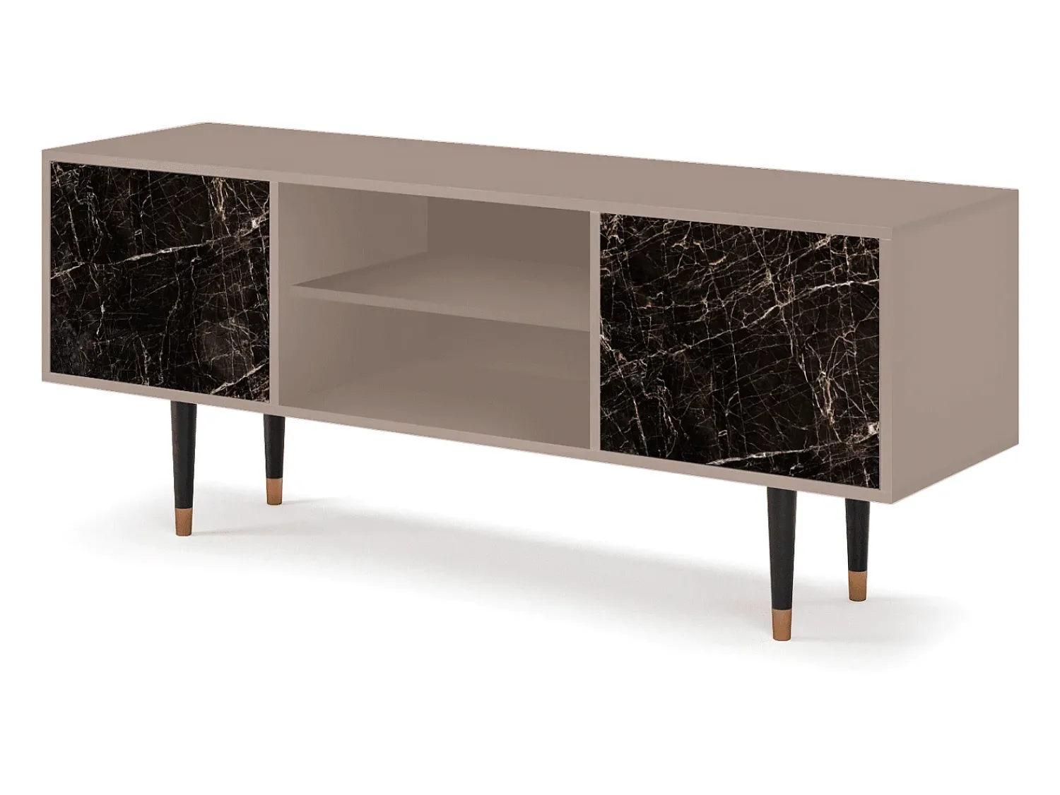 Mueble de TV - 170х69х48 cm - T2 - Night Abyss, Latte^ Móvel De Tv