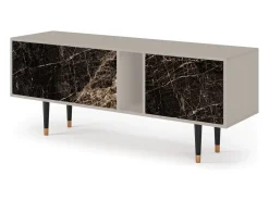 Móvel De Tv* Mueble de TV - 170х69х48 cm - T1 - Night Abyss, Areia Bege