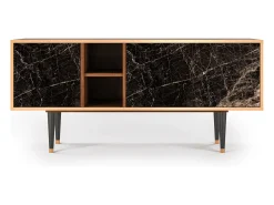 Best Mueble de TV - 150х69х41 cm - T5 - Night Abyss, Nogueira Castanho