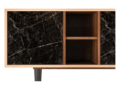 Best Mueble de TV - 150х69х41 cm - T5 - Night Abyss, Nogueira Castanho