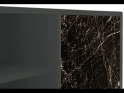 Móvel De Tv| Mueble de TV - 170х69х48 cm - T2 - Night Abyss, Antracite Cinza antracite