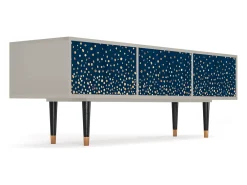 Outlet Mueble de TV - 170х59х48 cm - T4 - Night Skies, Areia Bege
