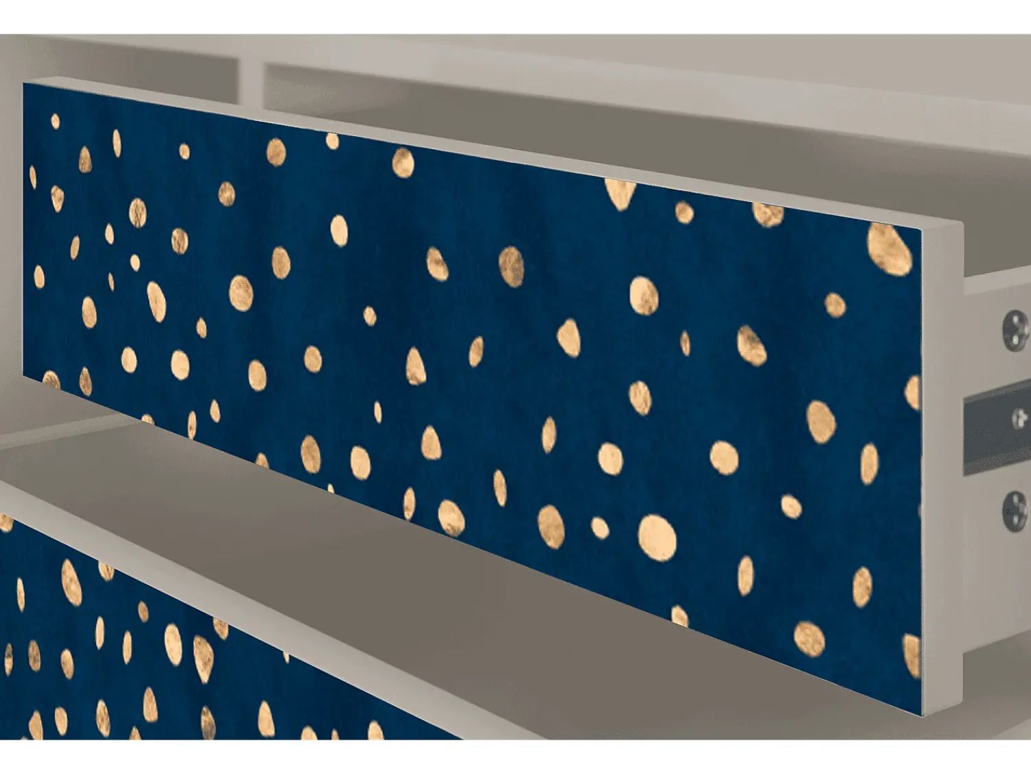 Outlet Mueble de TV - 170х59х48 cm - T4 - Night Skies, Areia Bege