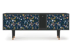 Best Mueble de TV - 170х69х48 cm - T1 - Night Sky Langhterns, Antracite Cinza antracite