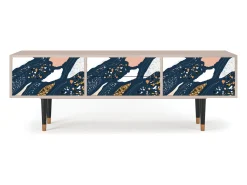 Móvel De Tv* Mueble de TV - 170х59х48 cm - T4 - Nude Iceberg, Latte Bege