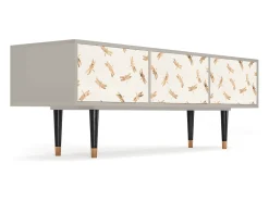 Mueble de TV - 170х59х48 cm - T4 - Nude Dragonflies, Areia^ Móvel De Tv