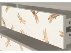 Mueble de TV - 170х59х48 cm - T4 - Nude Dragonflies, Areia^ Móvel De Tv
