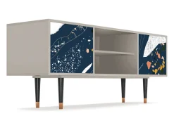 Móvel De Tv| Mueble de TV - 170х69х48 cm - T2 - Nude Iceberg, Areia Bege