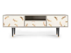 Mueble de TV - 170х59х41 cm - T6 - Nude Dragonflies, Areia^ Móvel De Tv