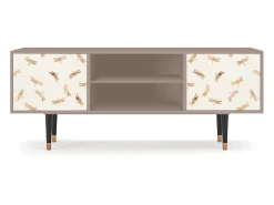 Móvel De Tv* Mueble de TV - 170х69х48 cm - T2 - Nude Dragonflies, Latte Bege