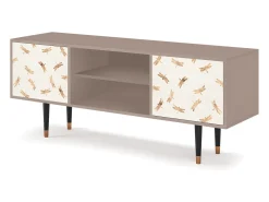 Móvel De Tv* Mueble de TV - 170х69х48 cm - T2 - Nude Dragonflies, Latte Bege