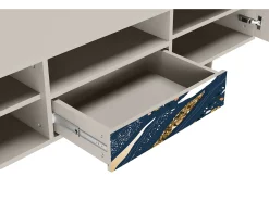 Mueble de TV - 170х59х41 cm - T6 - Nude Iceberg, Areia^ Móvel De Tv