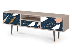 Mueble de TV - 170х59х41 cm - T6 - Nude Iceberg, Areia^ Móvel De Tv