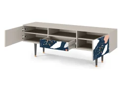 Mueble de TV - 170х59х41 cm - T6 - Nude Iceberg, Areia^ Móvel De Tv