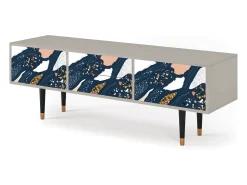 Outlet Mueble de TV - 170х59х48 cm - T4 - Nude Iceberg, Areia Bege