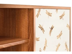 Móvel De Tv* Mueble de TV - 170х69х48 cm - T2 - Nude Dragonflies, Nogueira Castanho