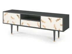 Mueble de TV - 170х59х41 cm - T6 - Nude Dragonflies, Antracite^ Móvel De Tv