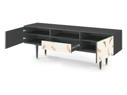 Mueble de TV - 170х59х41 cm - T6 - Nude Dragonflies, Antracite^ Móvel De Tv