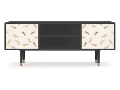 Mueble de TV - 170х69х48 cm - T2 - Nude Dragonflies, Antracite^ Móvel De Tv
