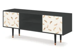 Mueble de TV - 170х69х48 cm - T2 - Nude Dragonflies, Antracite^ Móvel De Tv