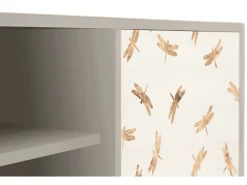 Mueble de TV - 170х69х48 cm - T2 - Nude Dragonflies, Areia^ Móvel De Tv