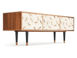 Mueble de TV - 170х59х48 cm - T4 - Nude Dragonflies, Nogueira^ Móvel De Tv