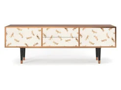 Mueble de TV - 170х59х48 cm - T4 - Nude Dragonflies, Nogueira^ Móvel De Tv